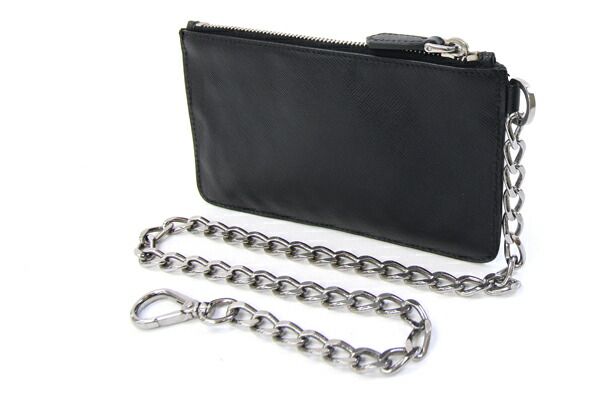 プラダ ポーチ 2M1273 ブラック レザー