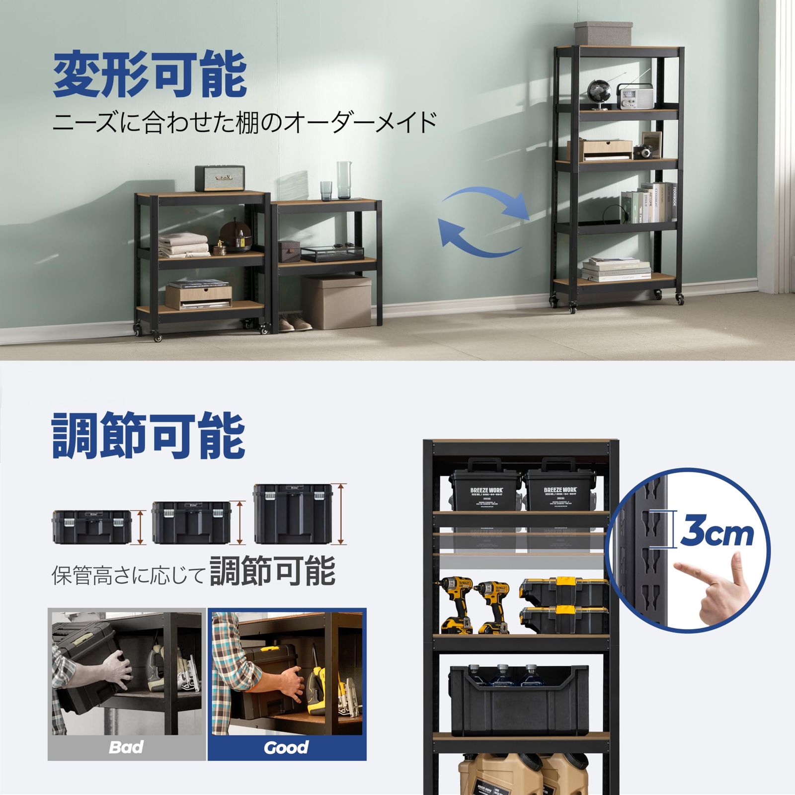 スチールラック キッチン ラミネート 5段 幅60 奥行40 ストア 高さ158