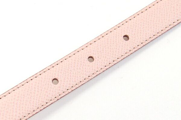  フェラガモ ベルト ヴァラ ライトピンク ゴールド金具 ベルト 小物