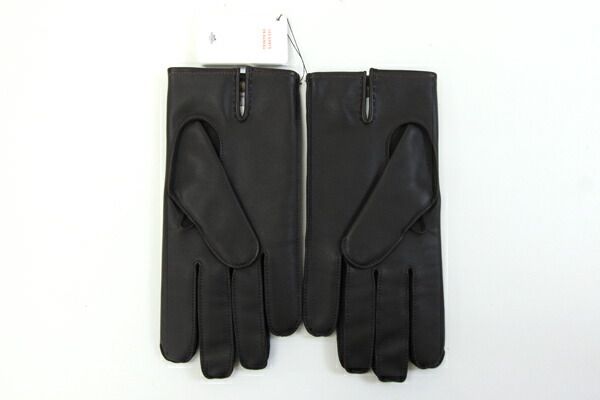 エルメス 手袋 ジョシュア Hストライプ モカ カシミア