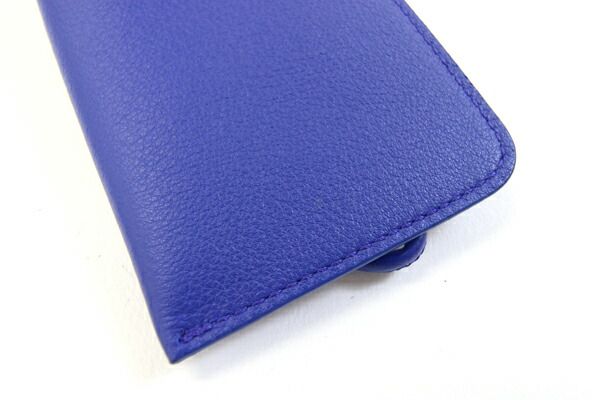 ネックポーチ ブルー