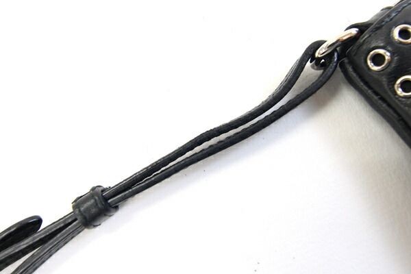 プラダ クラッチバッグ 1N1825 ブラック レッド GINKGOPHARMACY_COM