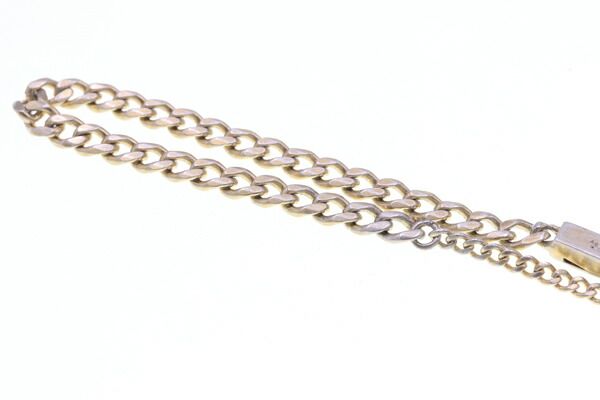 ボッテガヴェネタ ブレスレット IDプレート コレクション SV ボッテガ