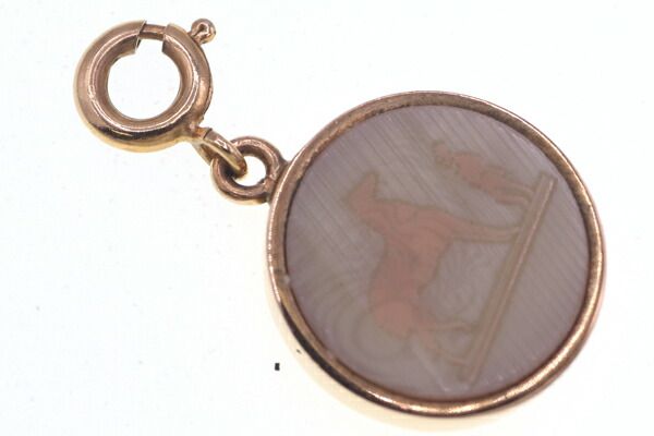 エルメス ペンダントトップ 人気 コロゾ アイボリー メタル エルメス