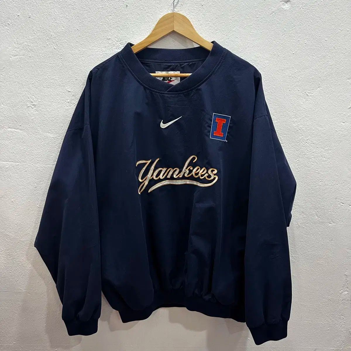 ナイキ ニューヨーク ヤンキース ネイビー ウォームアップ L-XL