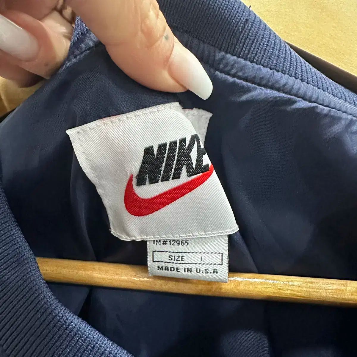 ナイキ ニューヨーク ヤンキース ネイビー ウォームアップ L-XL