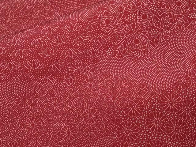 平和屋着物□江戸小紋 内田秀一作 寄せ小紋柄 正絹 逸品 未使用