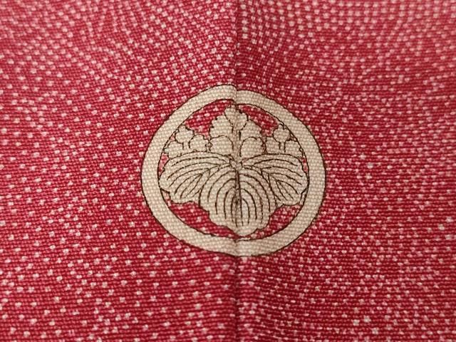 平和屋着物□江戸小紋 内田秀一作 寄せ小紋柄 正絹 逸品 未使用