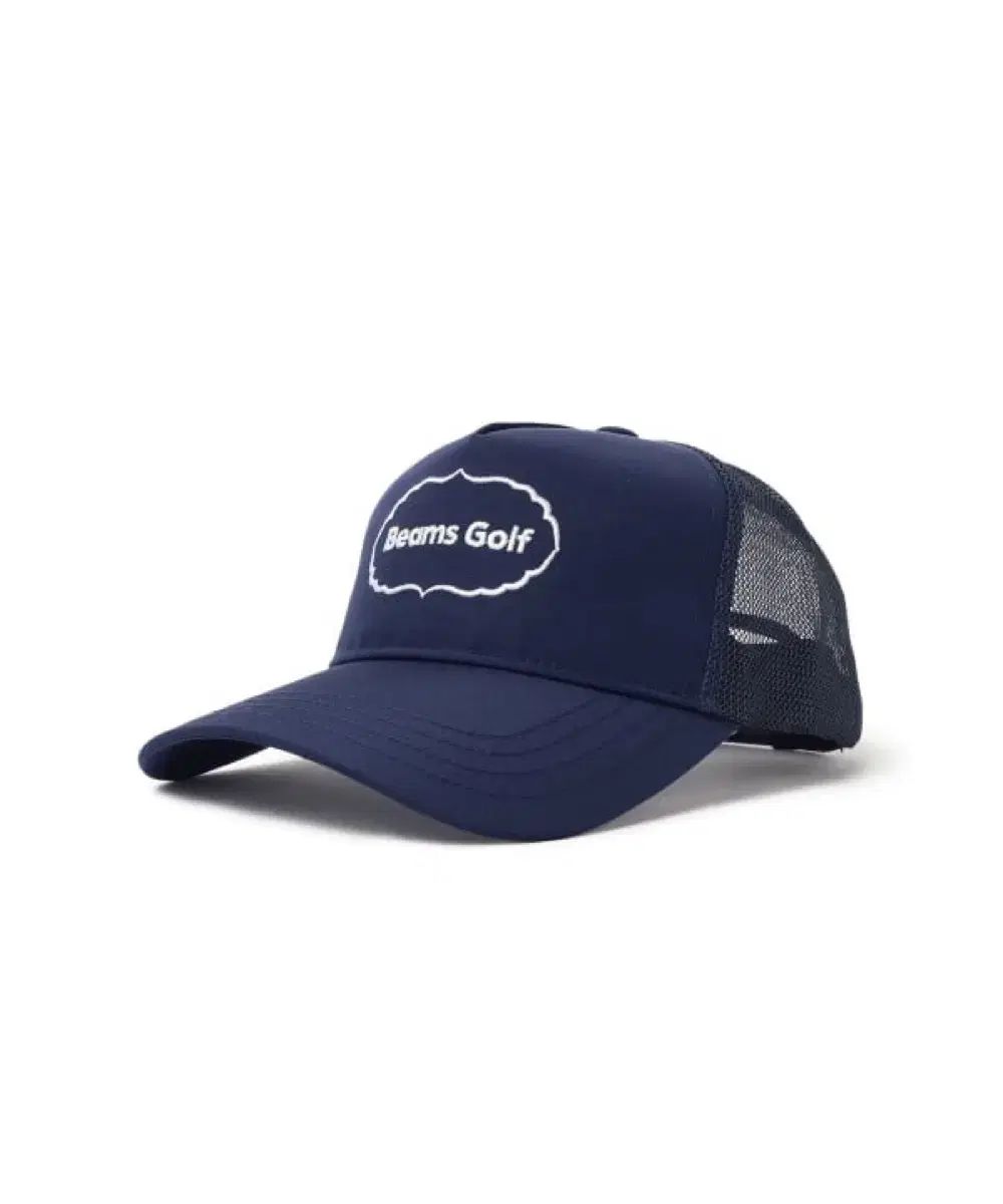 開封 BEAMS ゴルフ メッシュ キャップ ネイビー ユニセックス
