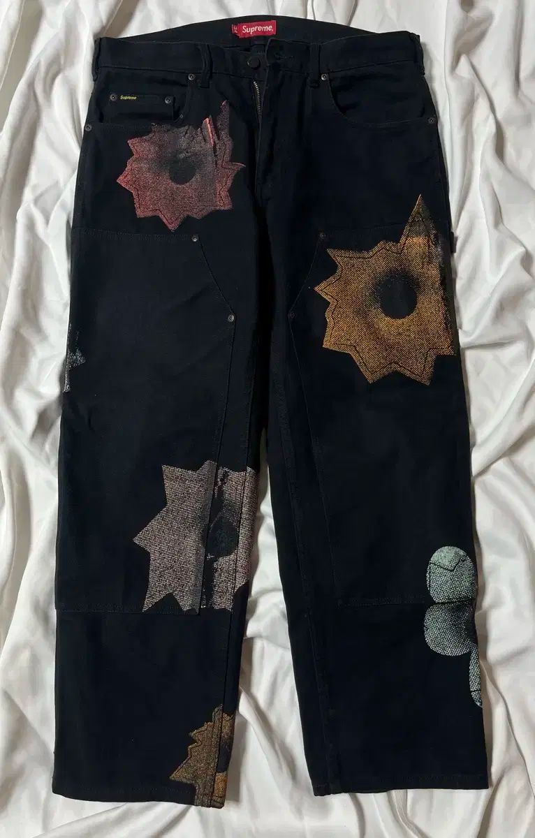 Supreme nate lowman ダブルニー W30 Supreme nate lowman ダブルニー