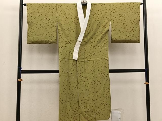 平和屋着物○長襦袢 無双仕立て 鱗文様 正絹 逸品 AABD4439ph 正絹