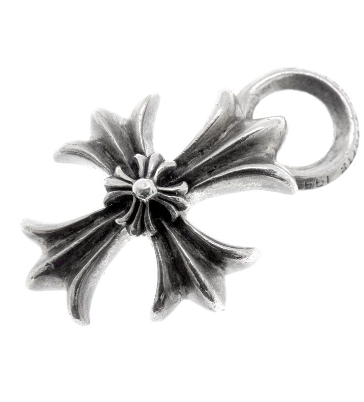 クロムハーツ CHROME HEARTS DBL CH PRS ダブル CH プラス ペンダント ネックレス トップ シルバー w25118