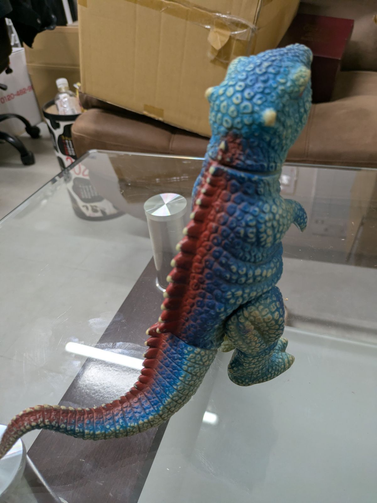 当時物 マルサン ゴロザウルス 怪獣 ソフビ ゴジラ - メルカリ