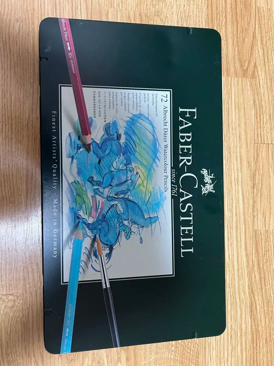 ファーバーカステル プロ用 水彩色鉛筆