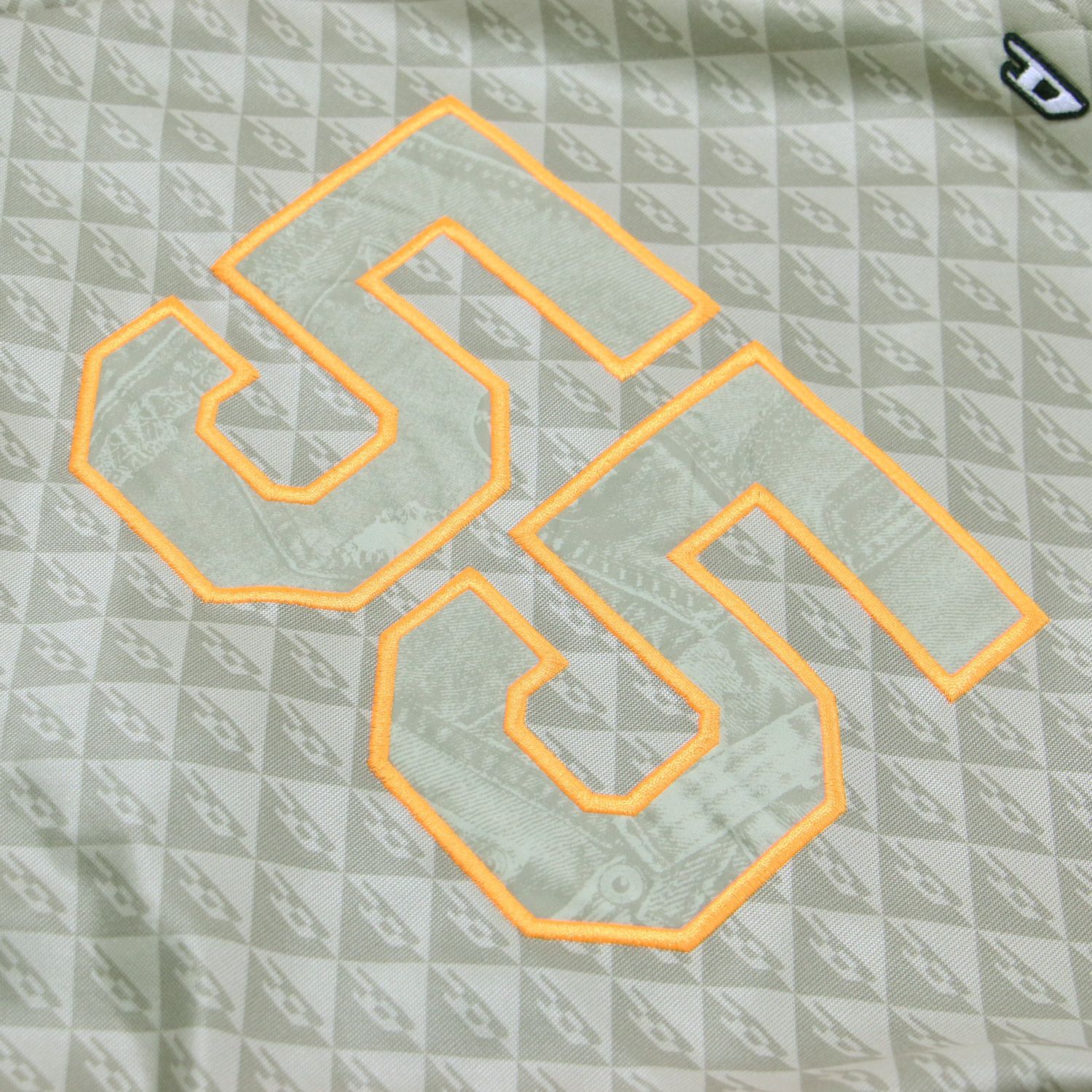 DIESEL ディーゼル ジャケット カーキ系×オレンジ サイズ:XS | Dロゴ