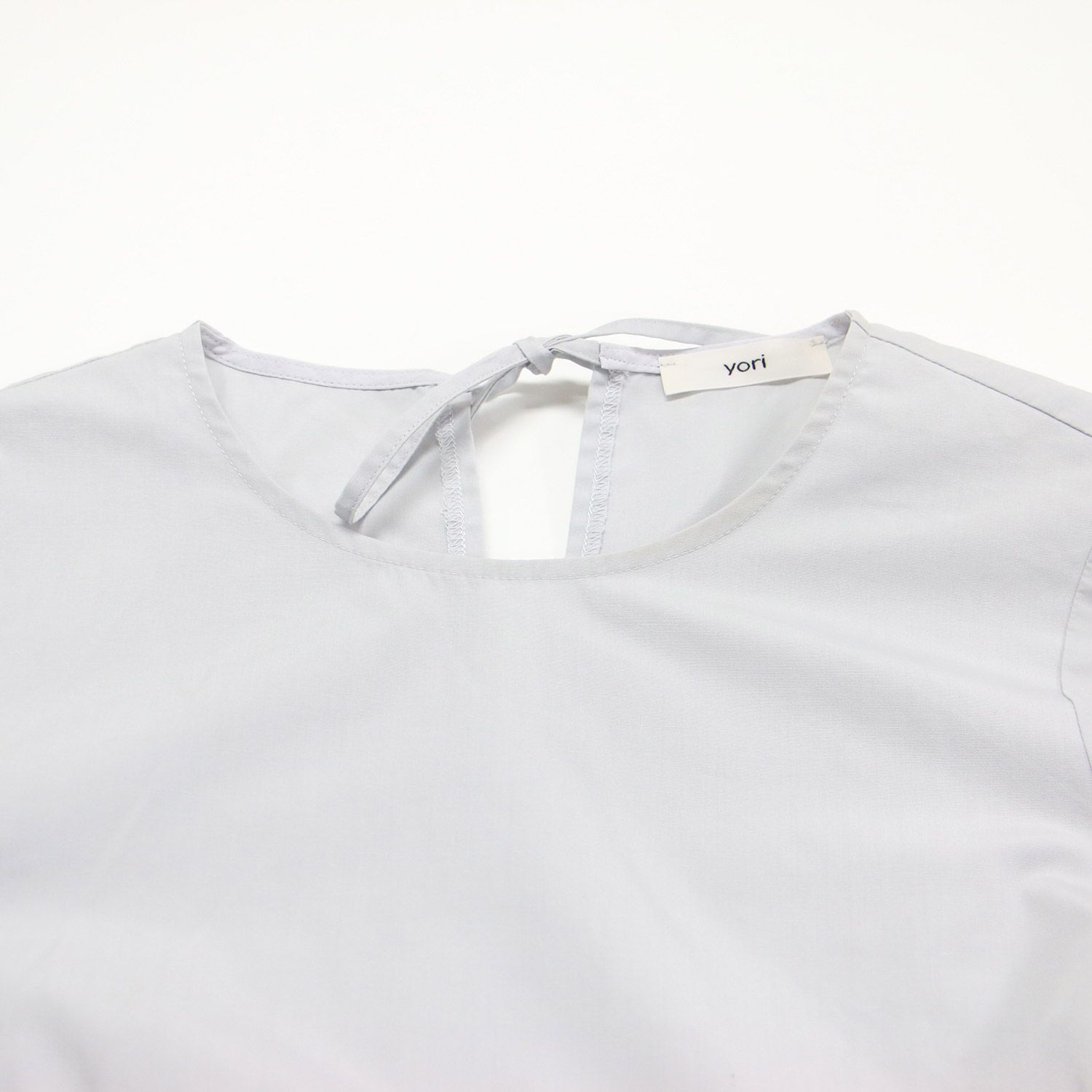 yori ヨリ ブラウス グレー系 サイズ:FREE | 22春夏 ティアード ロング