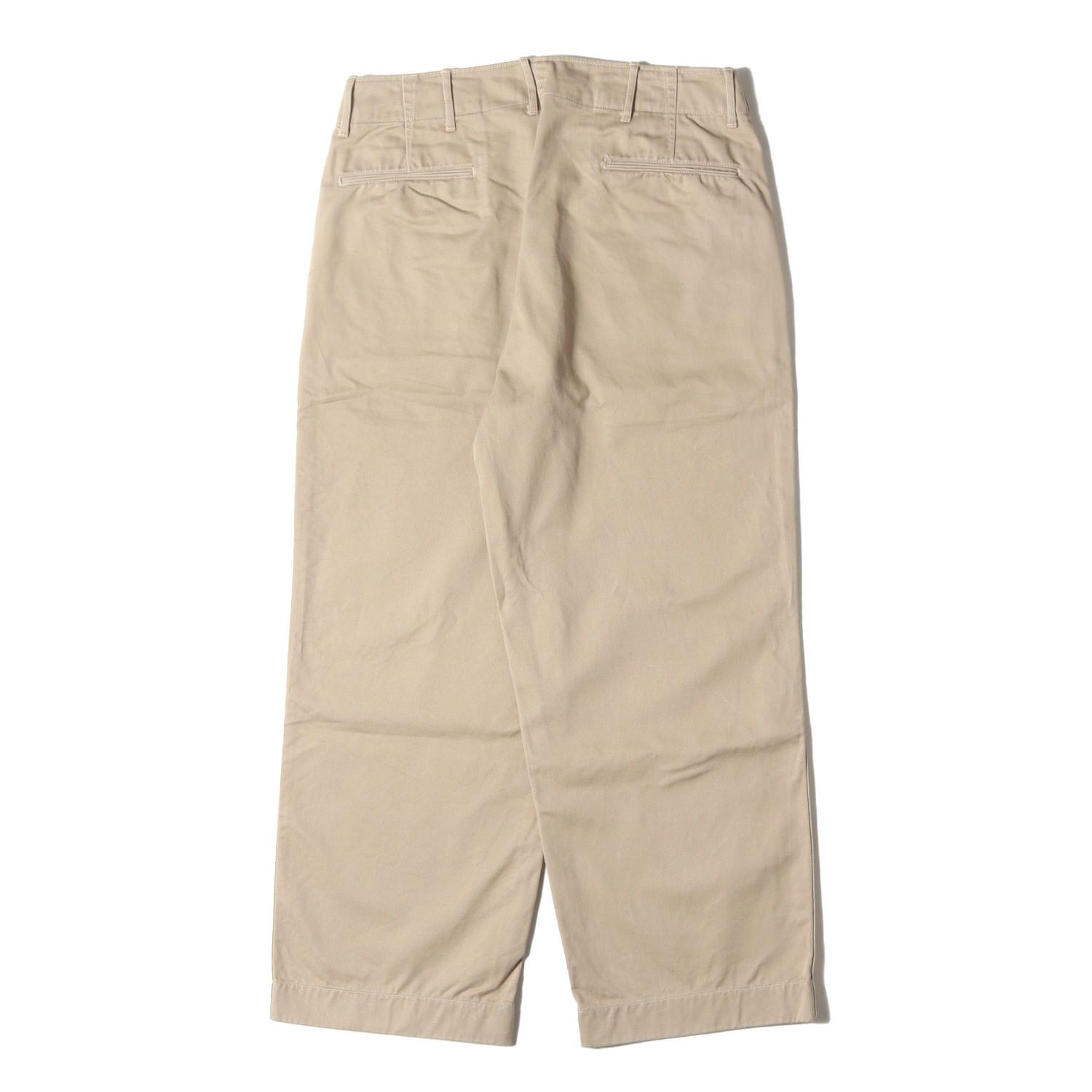Atlast&co ミリタリーチノ　ベージュ　32 At LAST&CO アットラスト パンツ ベージュ サイズ:32 | BUTCHER