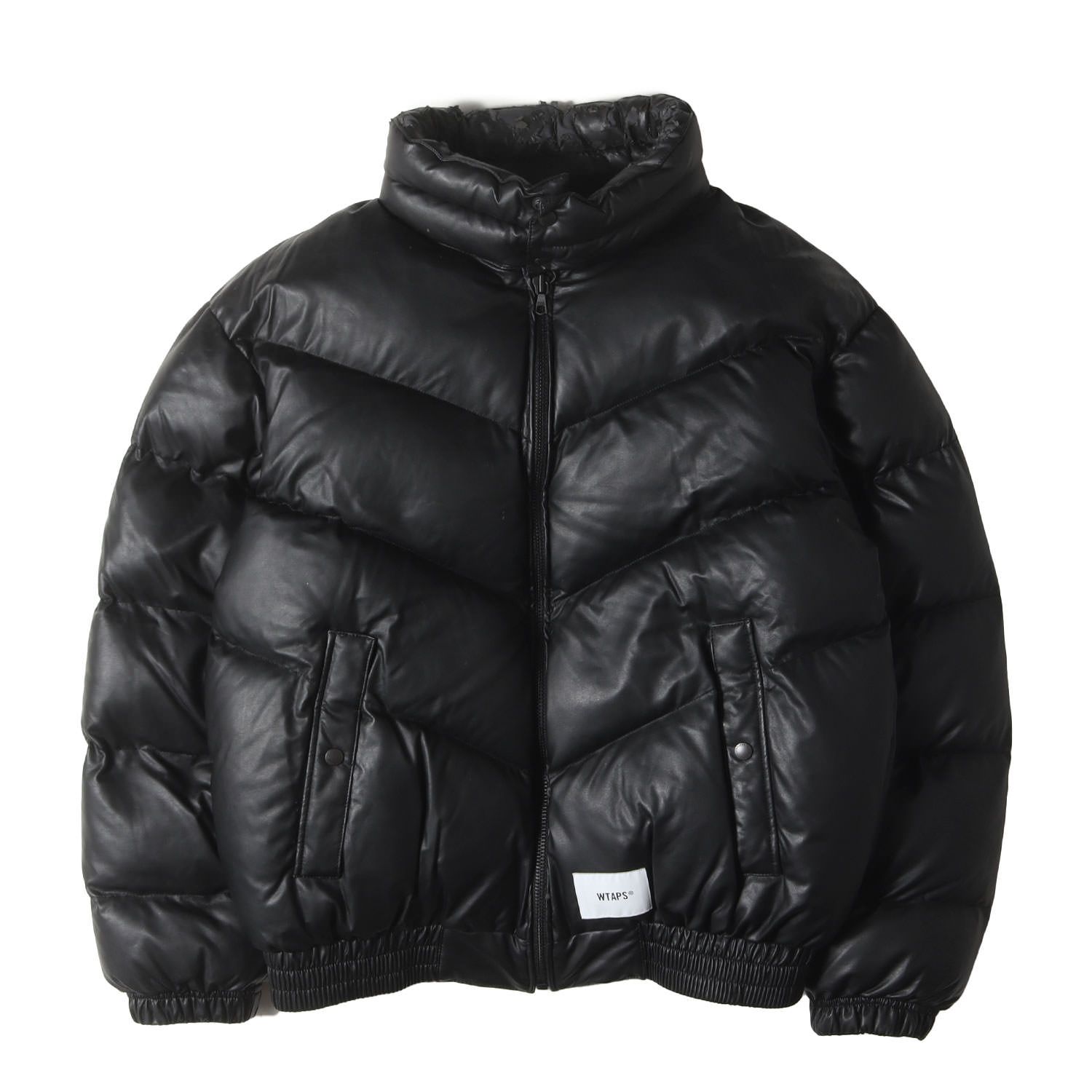 21aw WTAPS TTL / JACKET / SYNTHETICサイズ2 WTAPS ジャケット ブラック サイズ:L | 21AW フェイクレザー 中綿