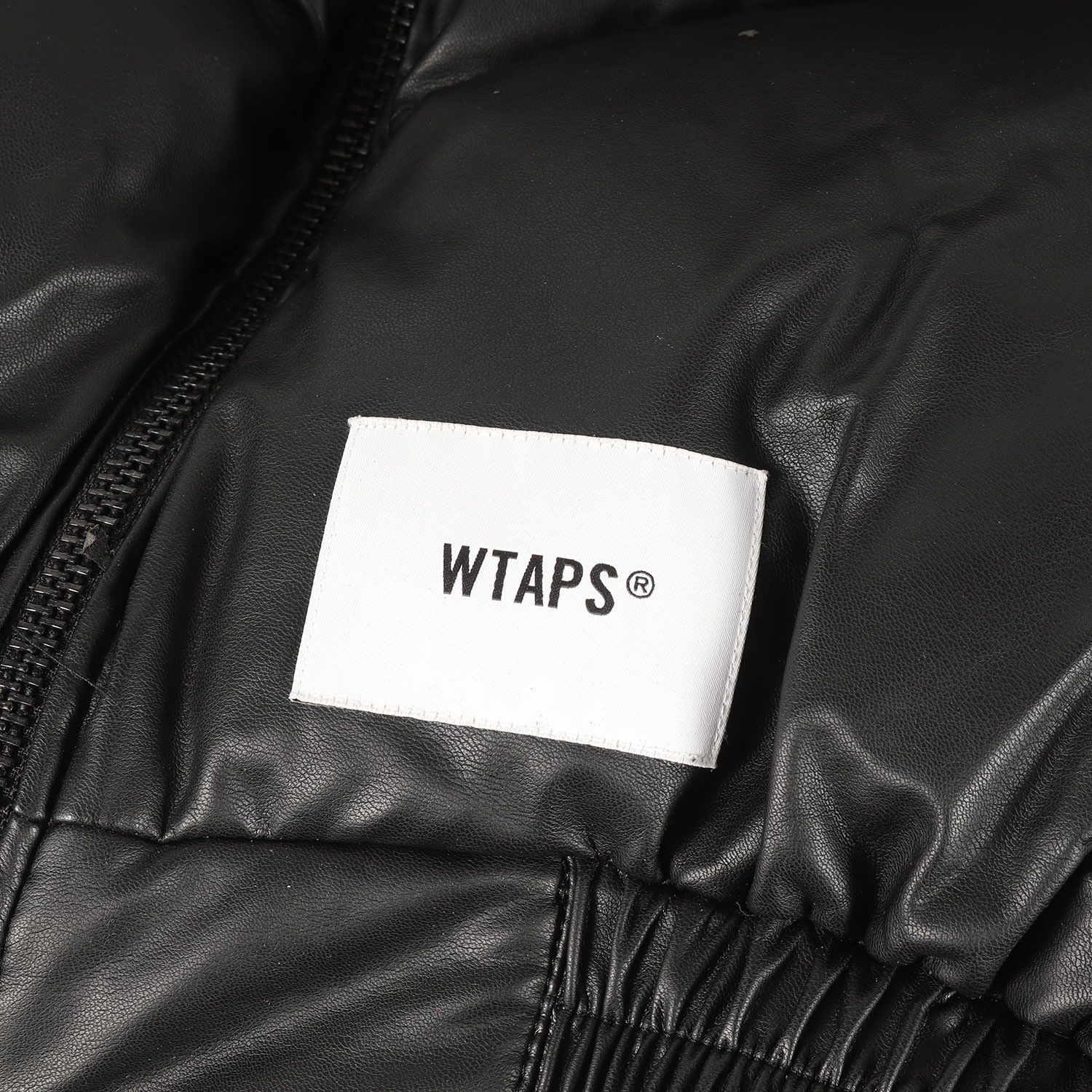 WTAPS ジャケット ブラック サイズ:L | 21AW フェイクレザー 中綿