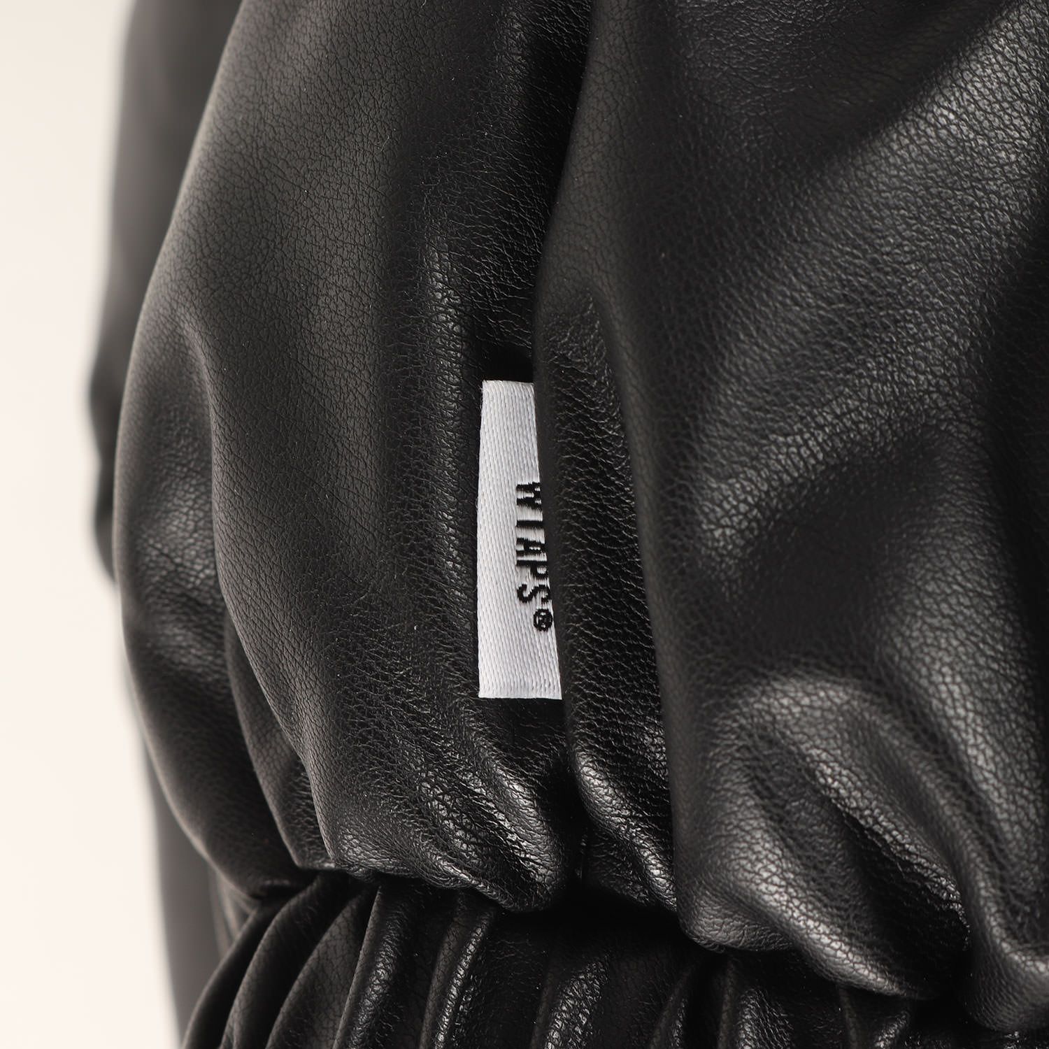 WTAPS ジャケット ブラック サイズ:L | 21AW フェイクレザー 中綿