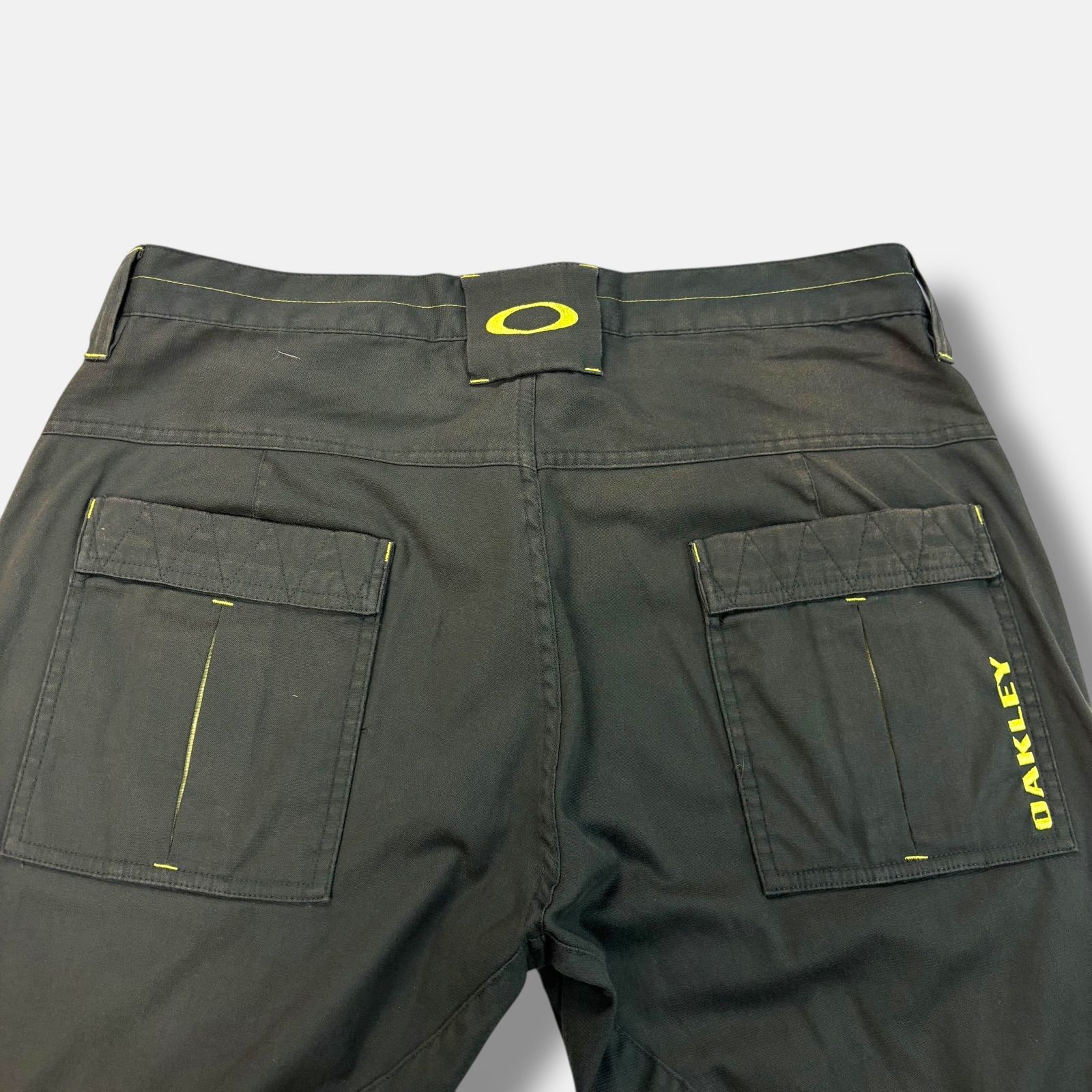OAKLEY ワイドカーゴパンツ y2k テック系 グレー 36 - メルカリ