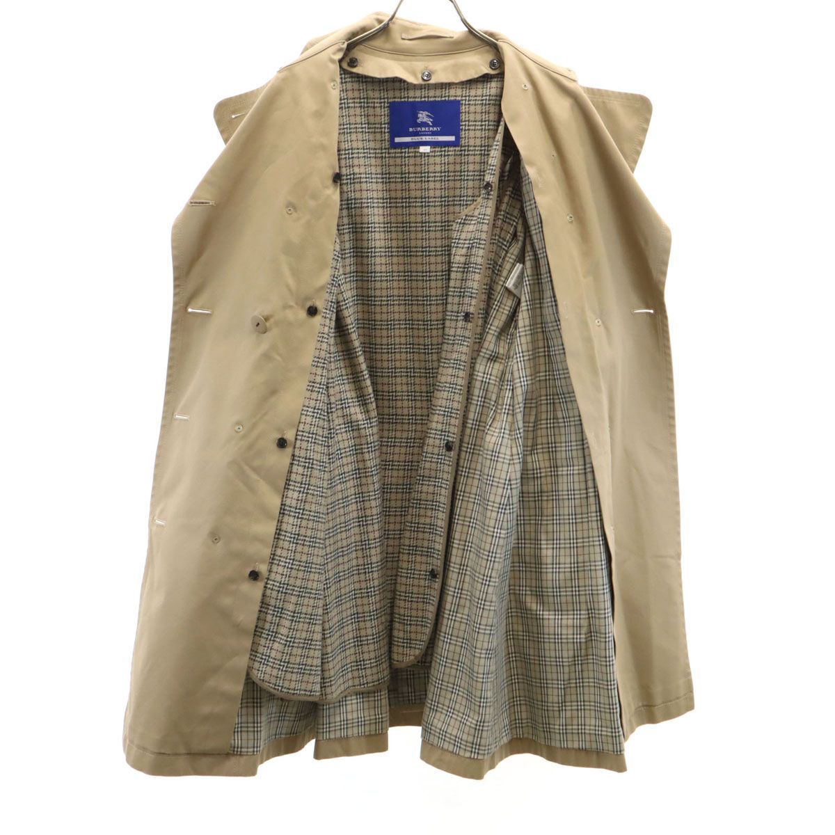 BURBERRY BLUE LABEL バーバリーブルーレーベル トレンチコート 40  