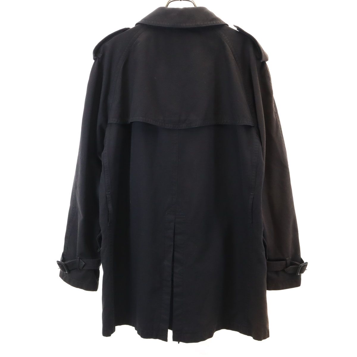 BURBERRY バーバリー LONDON トレンチコート L ブラック系 三陽商会 メンズ 古着