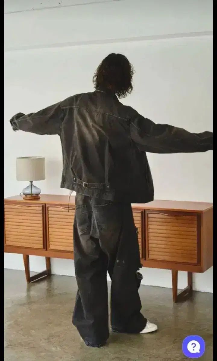 ウォッシュトラッカージャケット Mサイズ