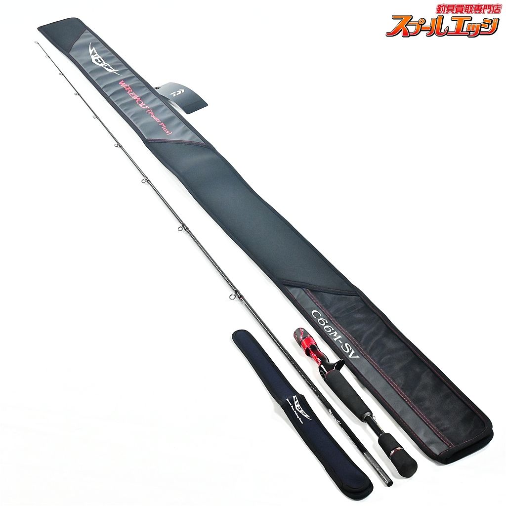 ダイワ 22スティーズ C66M-SV ウェアウルフ パワープラス DAIWA STEEZ WEREWOLF Power Plus バス ベイトモデル K_219 v44346