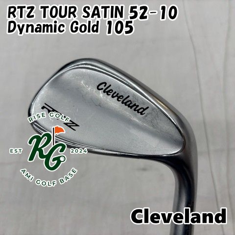 ウェッジ クリーブランド RTZ TOUR SATIN 52-10 Dynamic G 105 S 200 52 6455