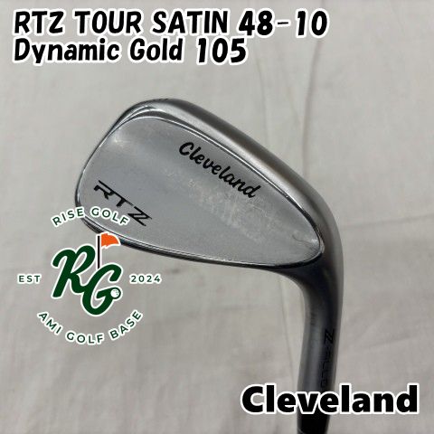 ウェッジ クリーブランド RTZ TOUR SATIN 48-10 Dynamic G 105 S200 48 6454