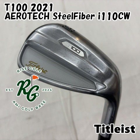 ウェッジ タイトリスト T100 2021 AEROTECH SteelFiber i110CW S 50 6451