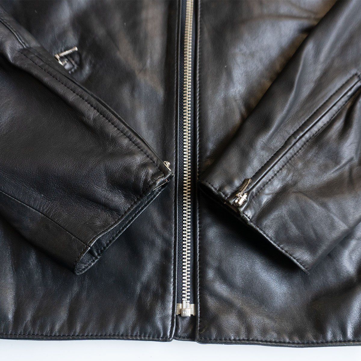 最高級】BURBERRY BLACK LABEL【ラムレザー×ラビットファー レザー