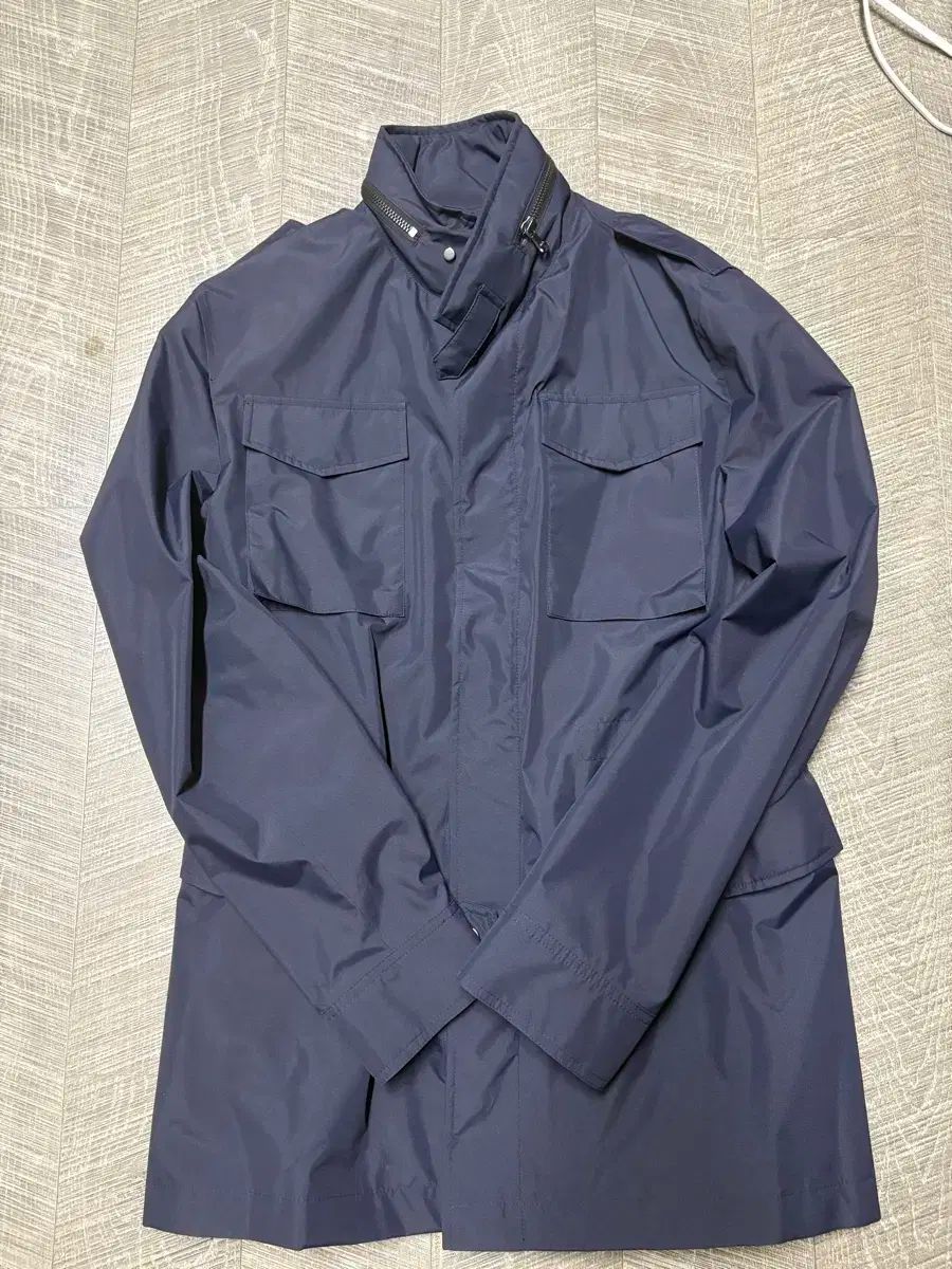 アンフィニッシュト ビーズ マウンテンパーカー ジャケット