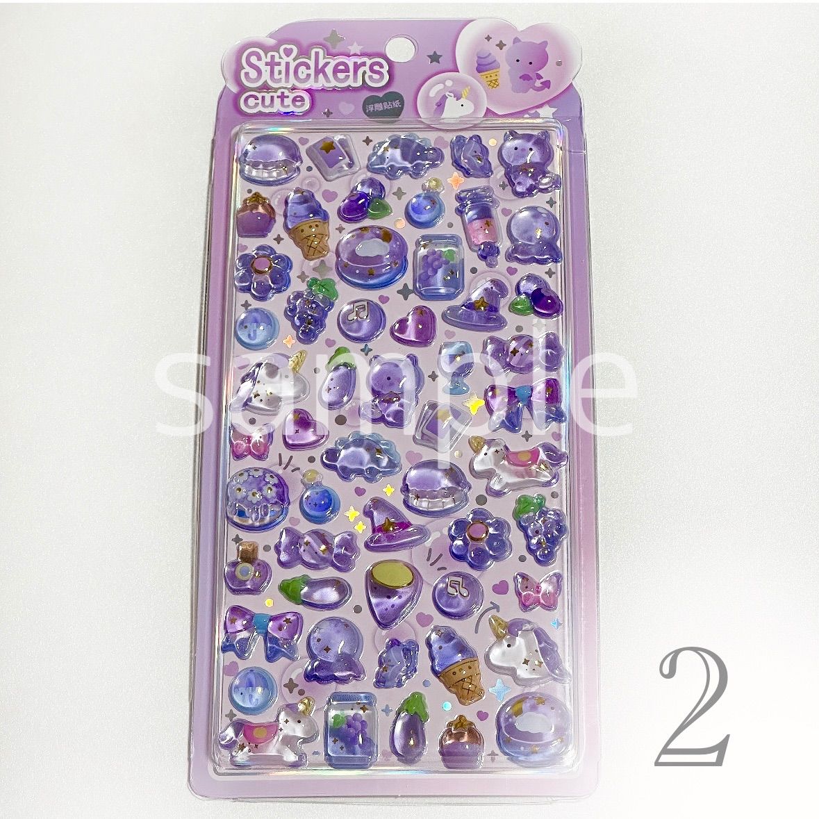 数量限定✧ 全4種❕ボンボンドロップシール フルーツ 動物 うるちゅる