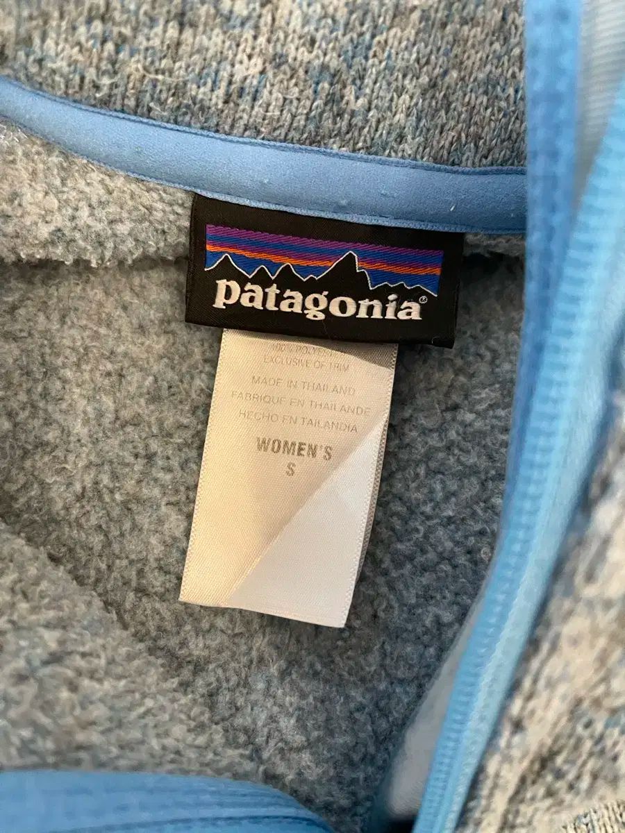 パタゴニア ブルー フルジップアップ フリース ジャケット
