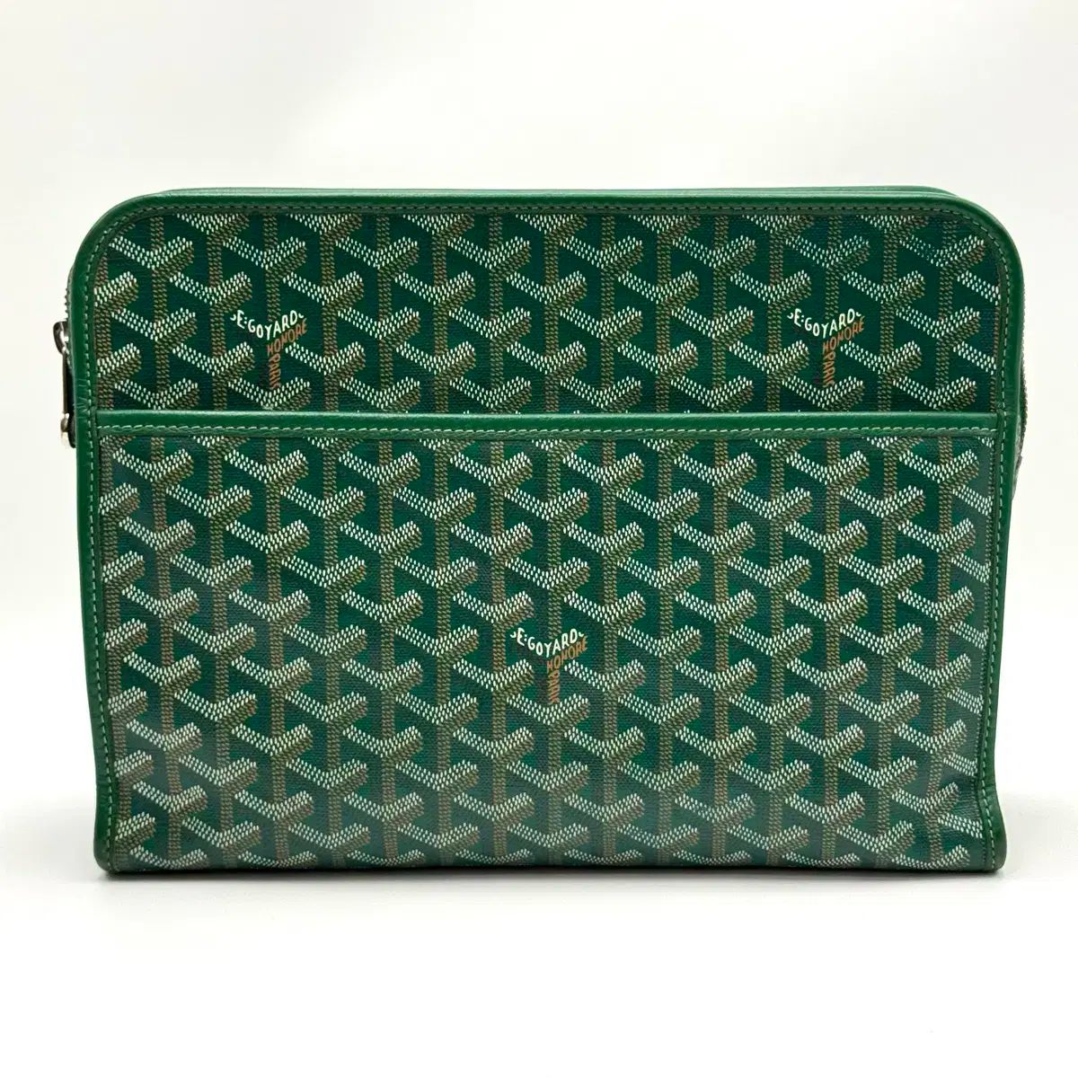 GM ゴヤール 쥬방스 クラッチバッグ グリーン