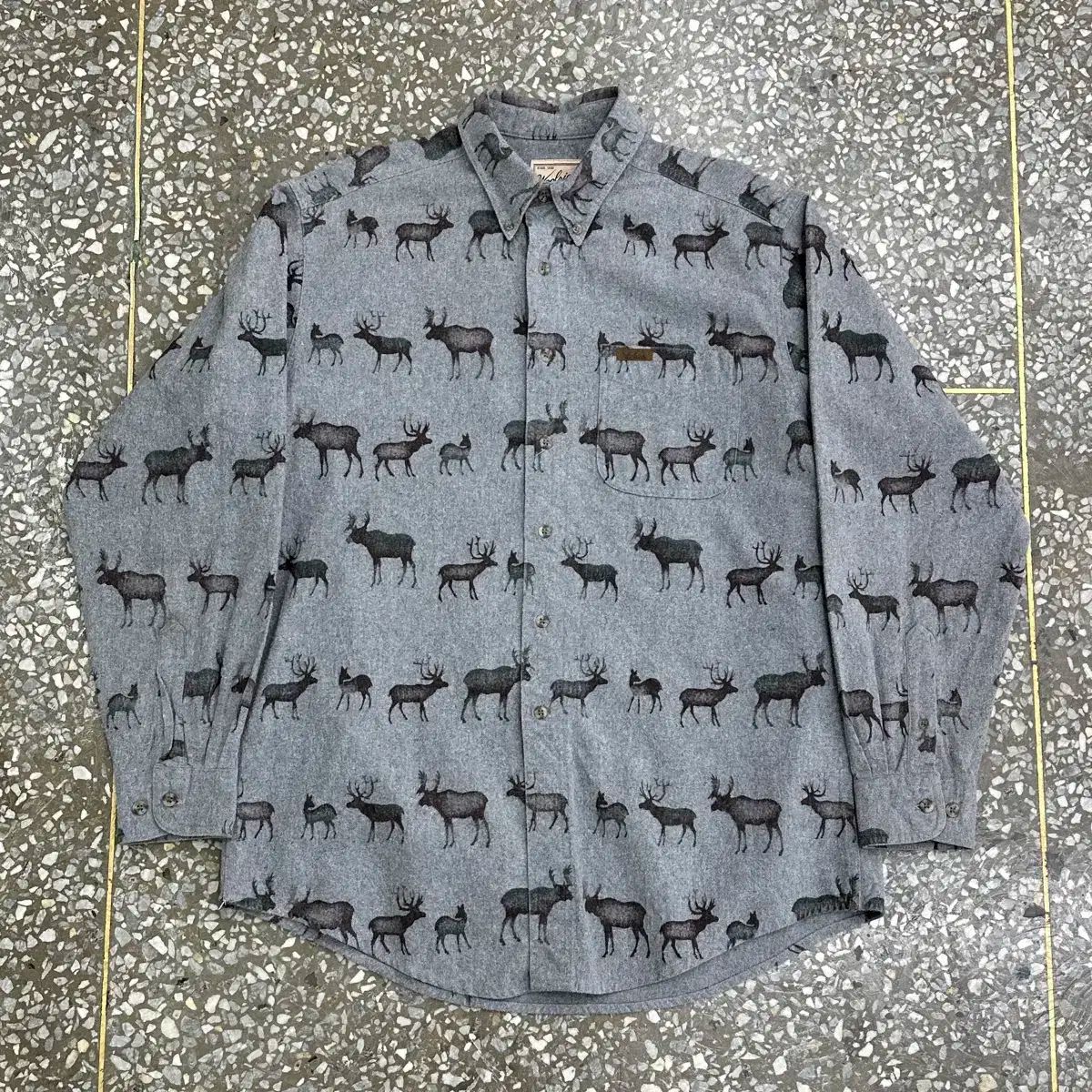 900s ウールリッチ ムース チュールウール シャツ XL