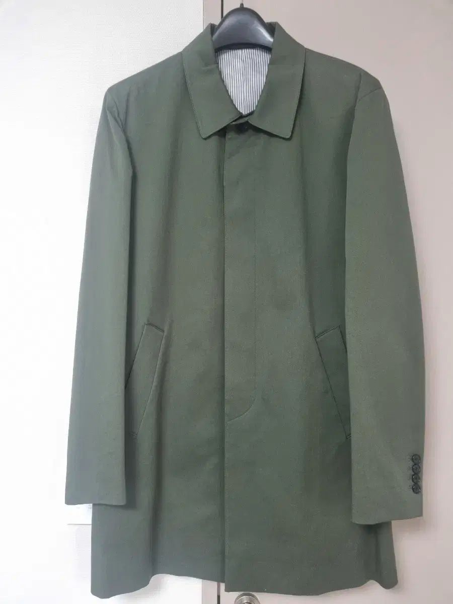 クラブモナコ メンズ ステン コート カーキ