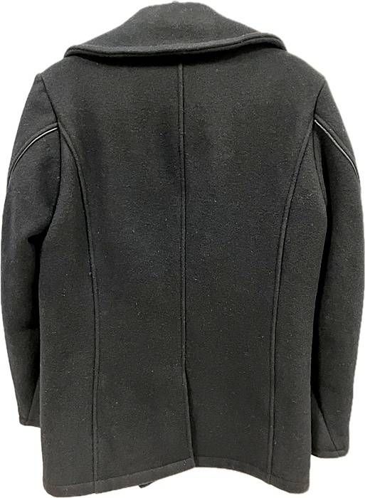 Schott ショット レザーパイピング ピーコート 40 L相当 トリム ヤギ革 740C アメリカ製