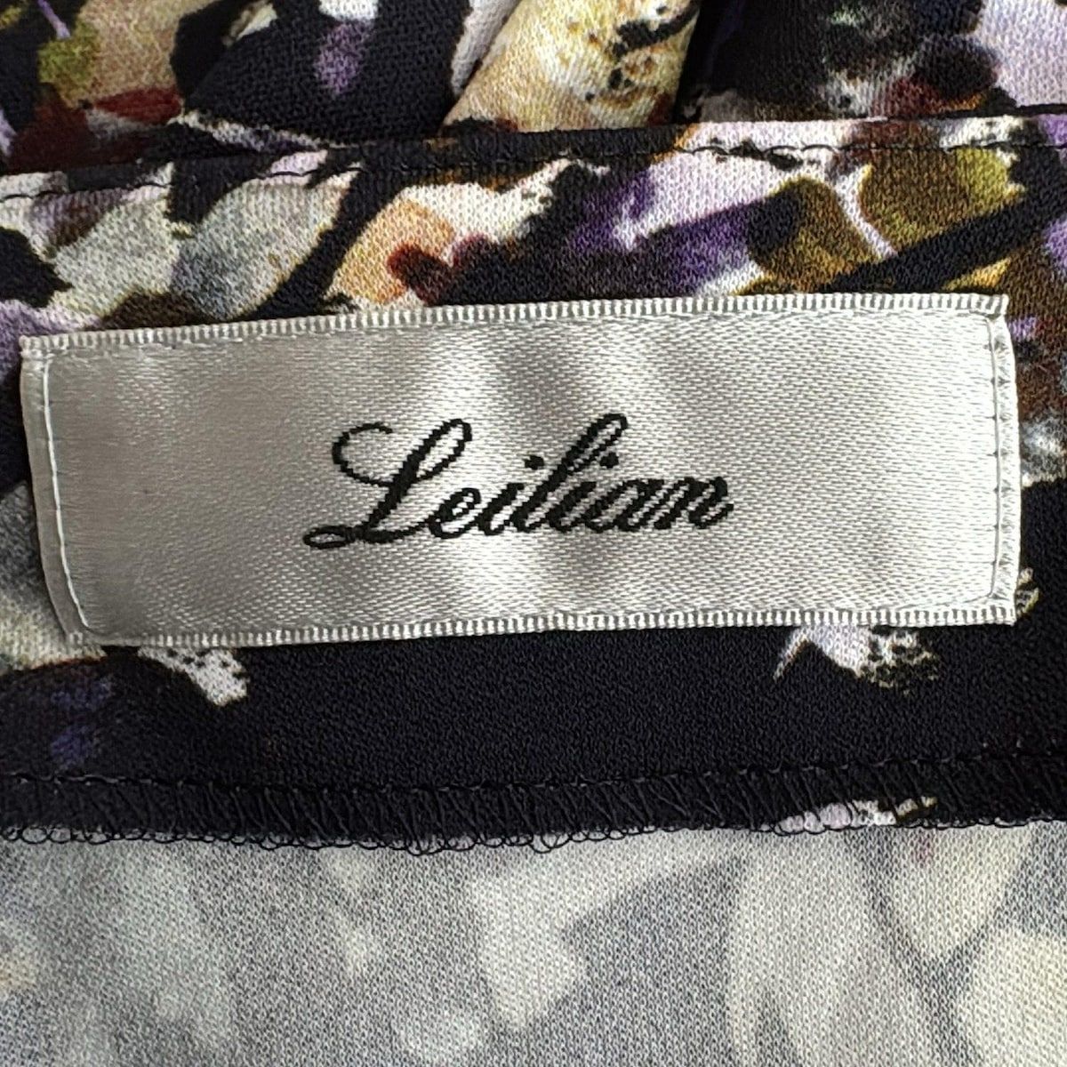 Leilian(レリアン) ワンピース サイズ13+ S レディース美品 - ネイビー