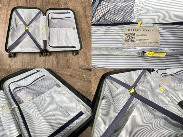  スーツケース 20 28インチ 2点 DELSEY PARIS デルセー アクセラレートラゲッジセット ブラック キャリーバッグ 旅行 514855 キャリーカート 旅行かばん 小分けバッグ