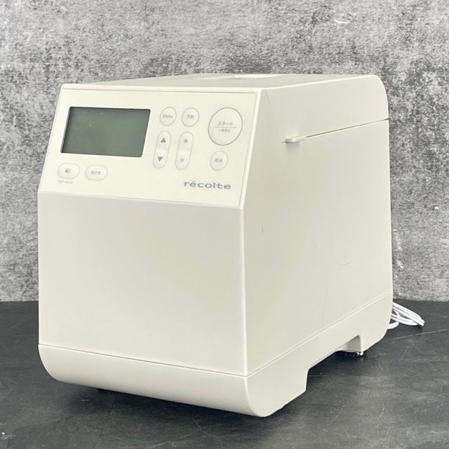 レコルト コンパクトベーカリー recolte RBK 1 ホームベーカリー クリームホワイト 514871