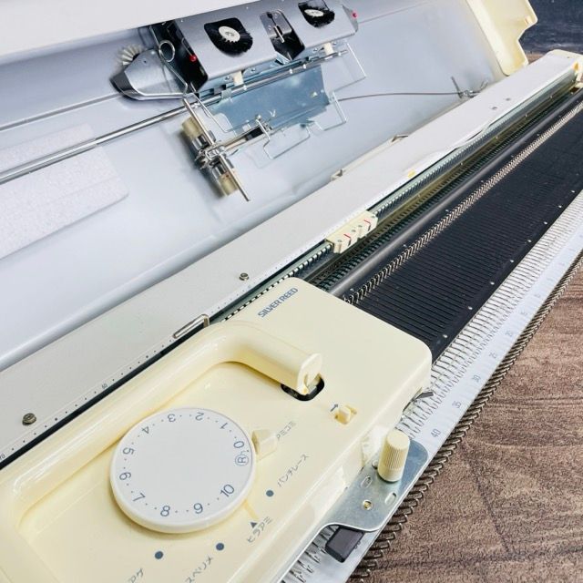 編み機 SILVER REED mystudio 6.5 EL シルバーリード マイスタジオ ハンドクラフト 手工芸 編機 未チェック 514867