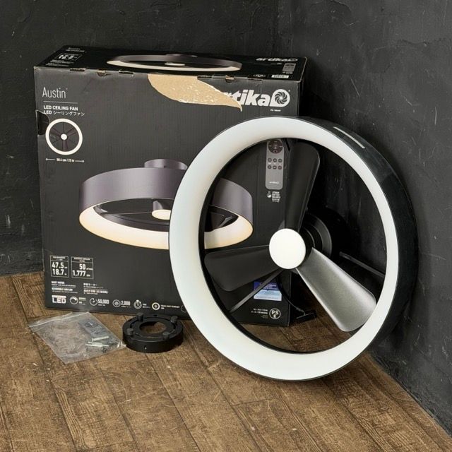 ☆未使用　ARTIKA　LEDシーリングファン　FAN-AUR-C4BL ☆未使用 ARTIKA LEDシーリングファン FAN-AUR-C4BL - メルカリ