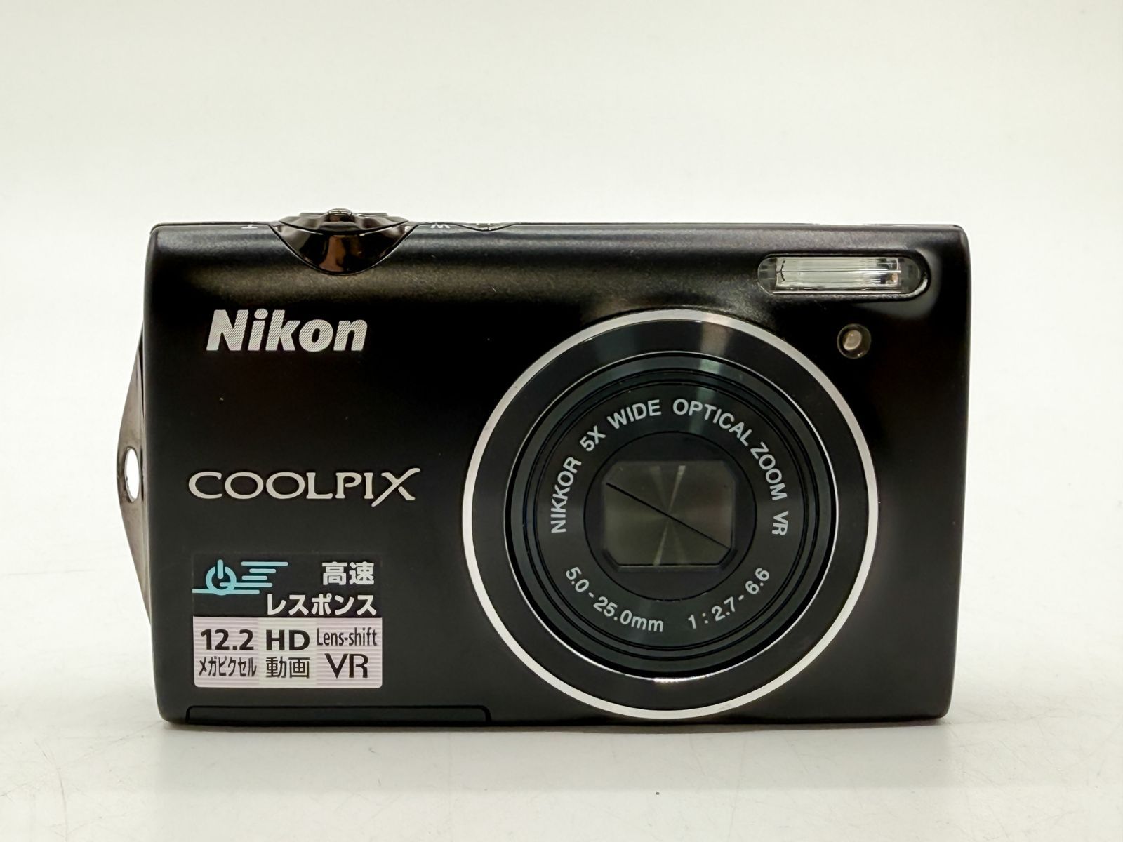 稼働品】Nikon COOLPIX S5100 コンパクトデジタルカメラ シャンパン