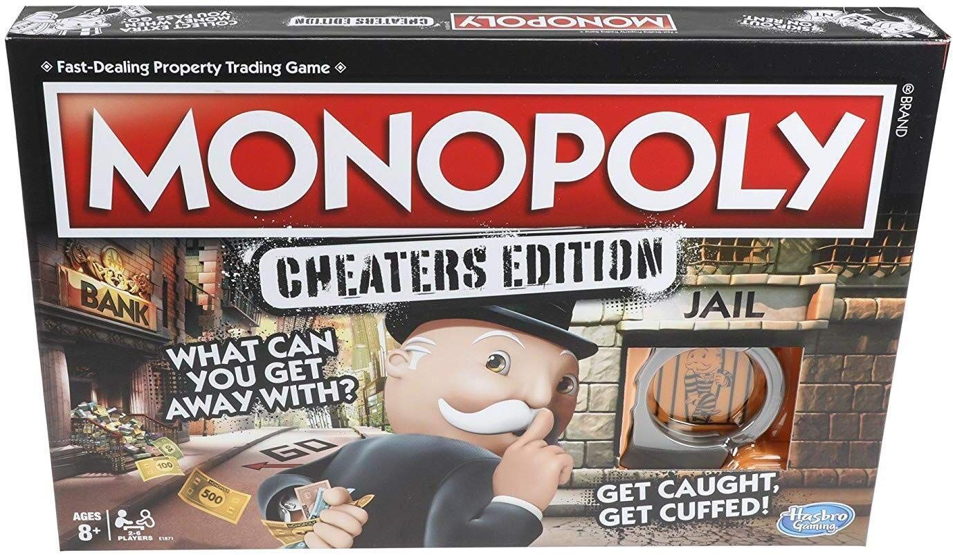 Monopoly Cheaters Edition Board Game モノポリーチーターズ版ボードゲーム英語版 並行輸入品