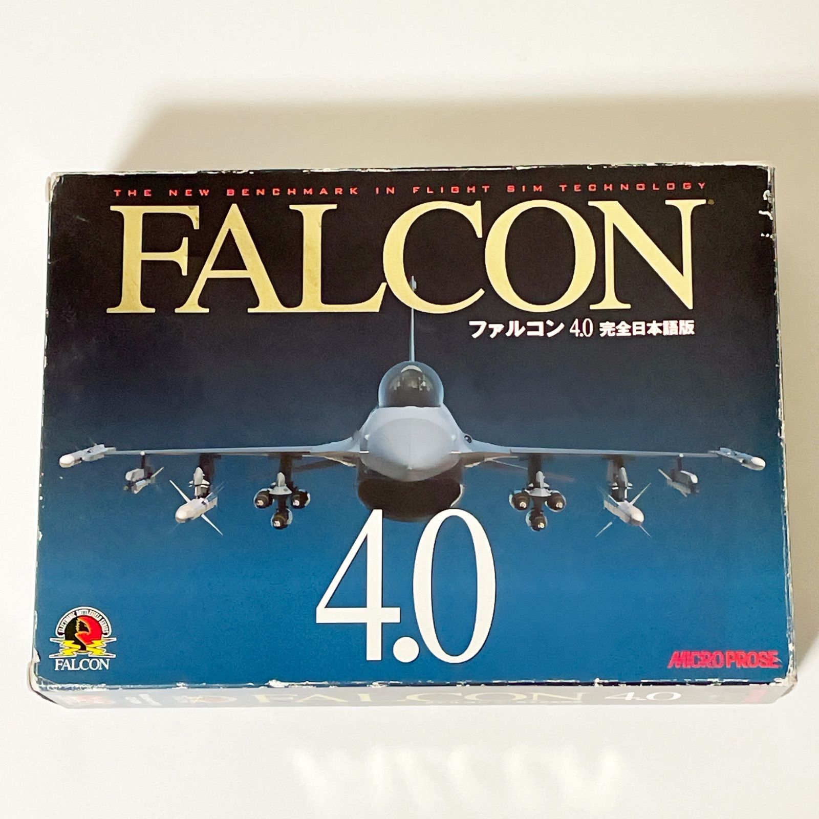 Falcon 4.0 完全日本語版 PCゲーム マイクロプローズ MICROPROSE フライトシミュレーター 日本語パッケージ 箱あり