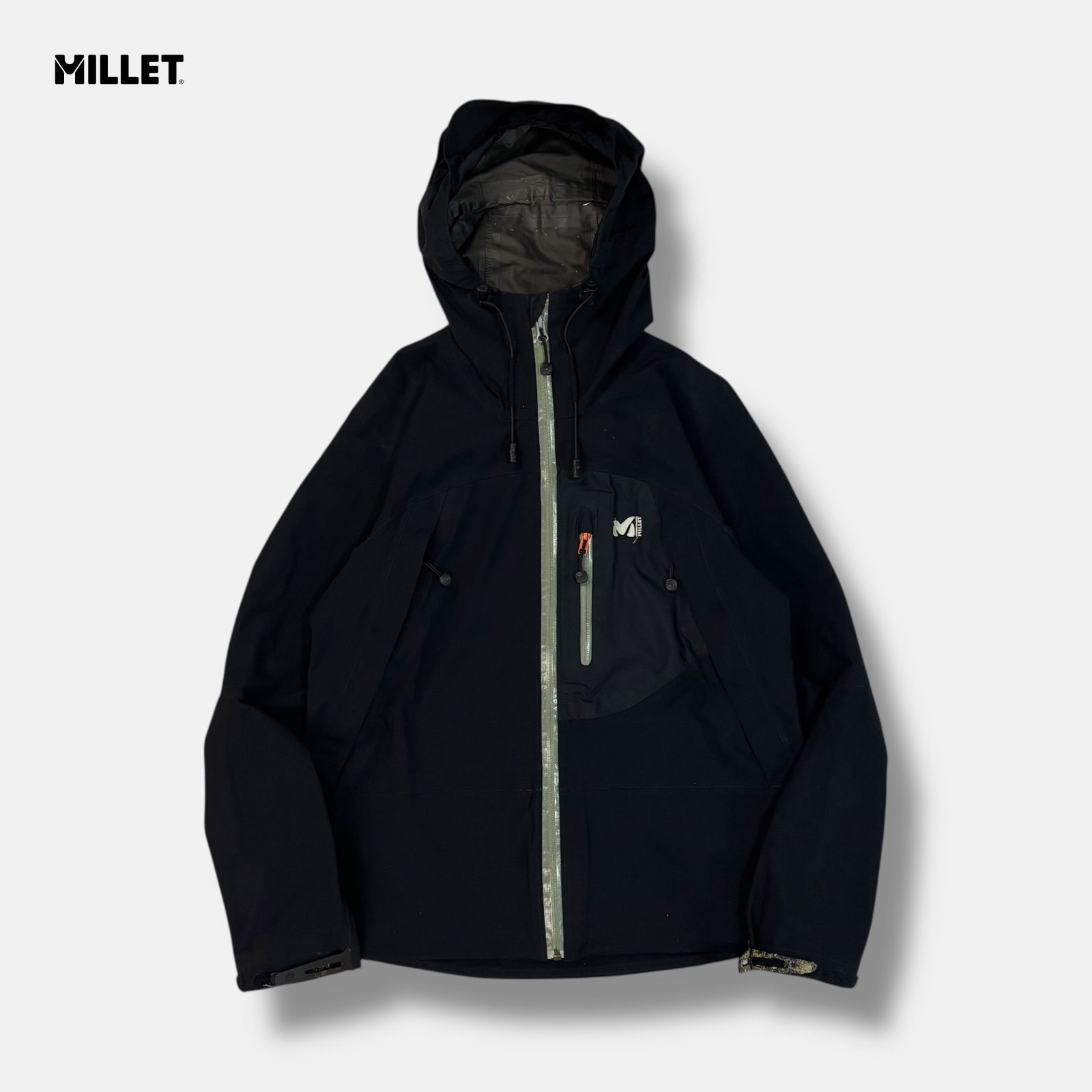 MILLET GORE-TEX マウンテンパーカー テック系 ブラック M - メルカリ