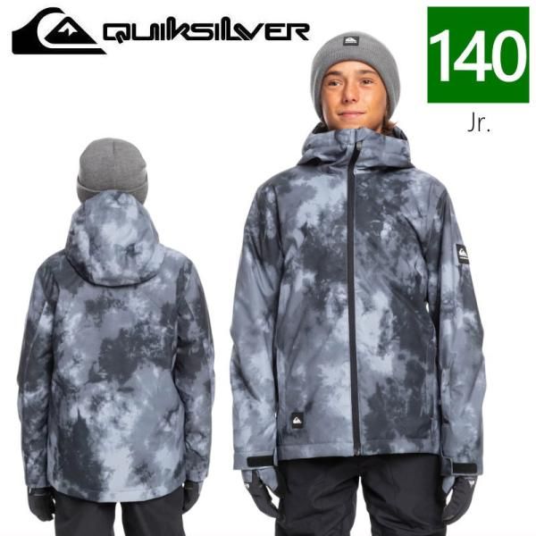 ◇ QUIKSILVER MISSION PRINTED YOUTH JKT カラー:KVJ9 140サイズ クイックシルバー 子供用 キッズ ジュニア スノーボード スキー スノボウェア